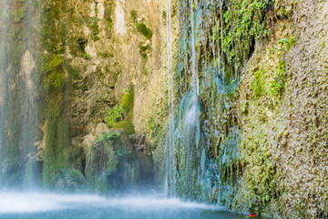 Fototapeta na wymiar waterfall water nature