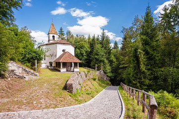 Small church of 14 century.