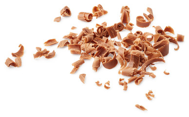 Chocolate shavings