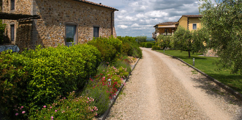 Fototapeta na wymiar Tuscan village