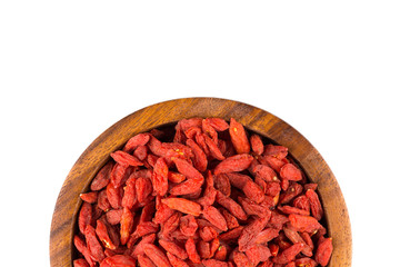 goji berries close up