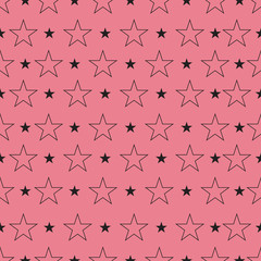 Star pattern. Star background. Star art. Vector illustration, ep