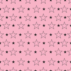 Star pattern. Star background. Star art. Vector illustration, ep