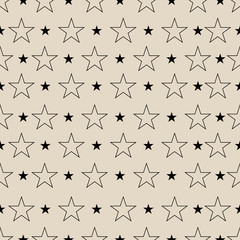 Abstract pattern with stars