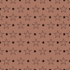 Abstract pattern with stars