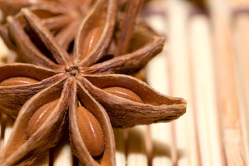 star anise close up