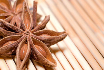 star anise close up