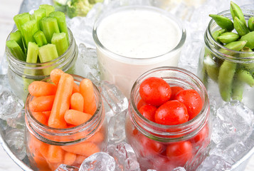 Vegetable Jars in Ice