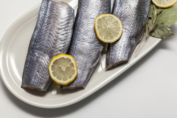 fresh hake fillets