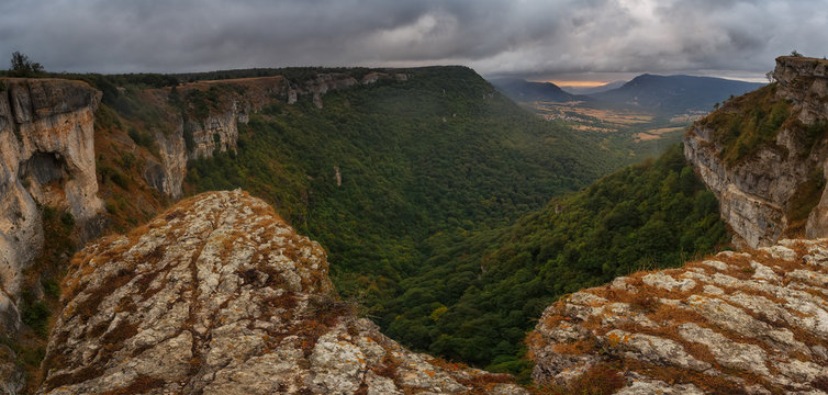 Sunrise over Urederra valley