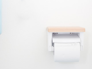 Japanese domestic toilet paper holder