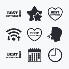 Best boyfriend and girlfriend icons.