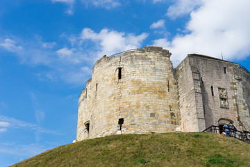 Cliffords Tower in York, England UK