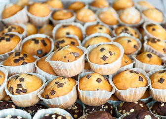 Magdalenas de chocolate
