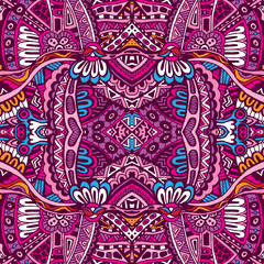 Abstract festive ethnic tribal pattern