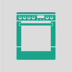 Kitchen main stove unit icon
