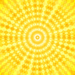 Abstract sunny vector waves background