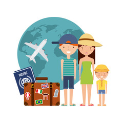 enjoy the vacations holidays vector illustration design