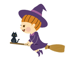 Obraz premium ハロウィン 魔女