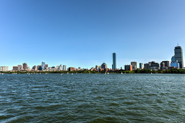 Obraz premium Boston Skyline from Charles River