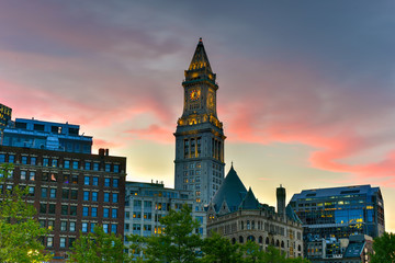 The Custom House Tower - Boston, Massachusetts