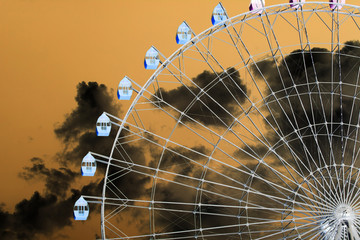 ferris wheel in inversion