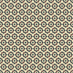 Abstract seamless geometric retor vintage background vector illustration