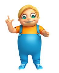 kid boy with Funny Pose