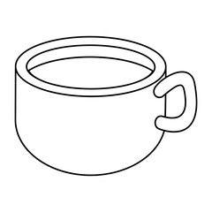 Coffee kettle icon. Drink breakfast and menu theme. Isolated design. Vector illustration