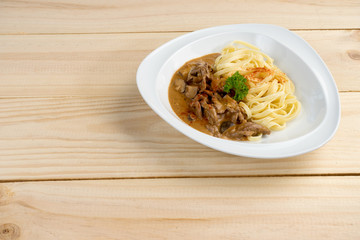 spaghetti meat sauce