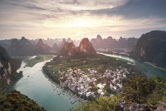 Landscape in yangshuo china