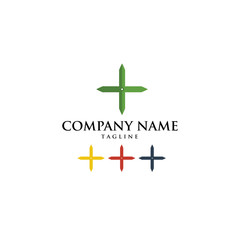 Obraz premium Compass Navigation Icon Logo Vector