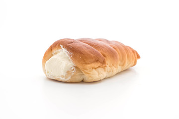 bread roll with cream