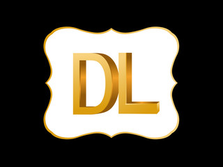 DL Initial Logo for your startup venture