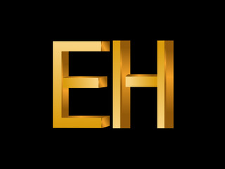 EH Initial Logo for your startup venture
