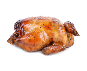 Roasted whole chicken
