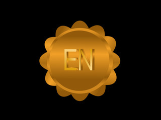 EN Initial Logo for your startup venture