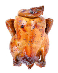 Roasted whole chicken