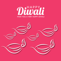 Beautiful Banner for Diwali offer, Sale.