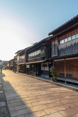 Fototapeta na wymiar 古都金沢　東茶屋街の風景