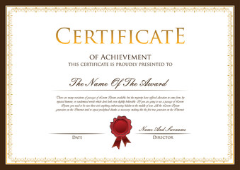 Certificate Template