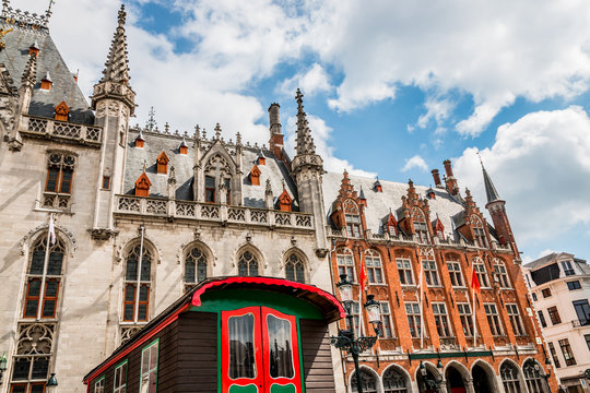 Immeubles de Grand-place de Bruges la Venise du Nord