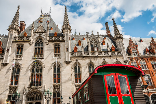 Immeubles de Grand-place de Bruges la Venise du Nord
