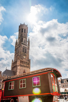 Beffroi de Bruges la Venise du Nord