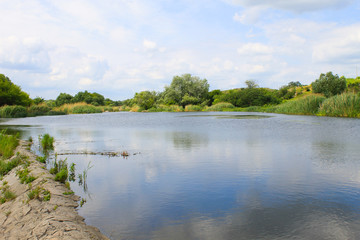 Obraz premium River Southern Bug in Ukraine
