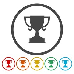 Vector winner cup Icon