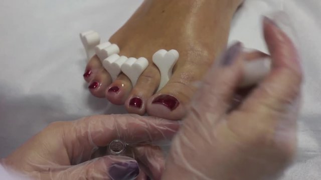 Pedicure Spa Treatment in Foot Salon