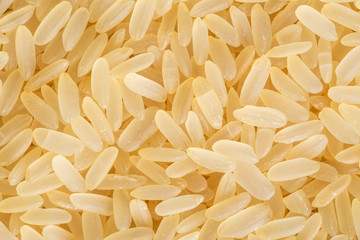 The parboiled rice.