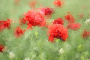 abstract background of triangles