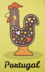 Rooster symbol portugal